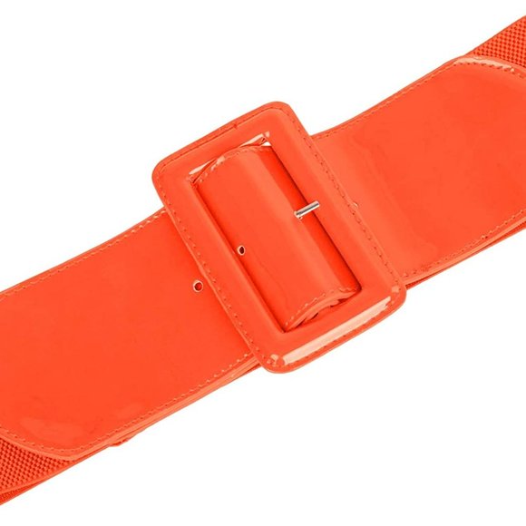 Women\'s Stretchy Belt 1950s 3 Inch Wide main image 5